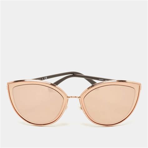 chanel rose gold cat eye sunglasses|chanel sunglasses with clear sides.